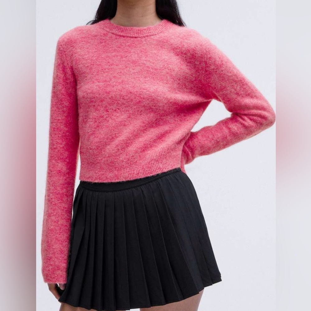 Lululemon alpaca wool blend pink sweater